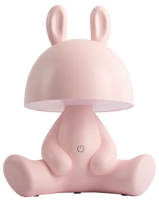 Lampka nocna do pokoju dziecka BUNNY, bezprzewodowa