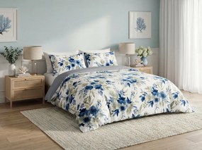 PrzytulneMieszkanie.pl PrzytulneMieszkanie.pl Dwustronna pościel DUO SENSE AURELIA wzorzysta + poszewka na poduszkę 40x50 cm GRATIS Rozmiar pościeli: 70 x 90 cm | 140 x 200 cm