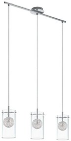 Eglo 93113 - Żyrandol LAMAS 3xG9/33W/230V