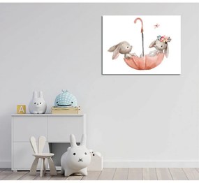 Obrazek dziecięcy 40x30 cm Bunnies – Wallity