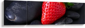 Obraz truskawki (170x50 cm)