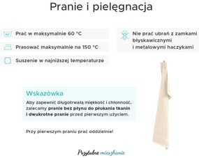 Ręcznik CLARYSSE ELEGANCE 70x140 cm piaskowy, 100% bawełna