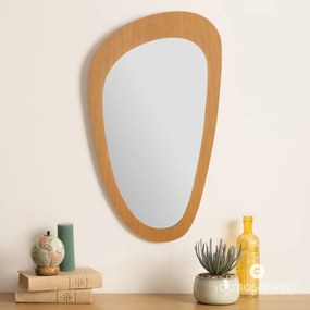 Dekoracyjny globus BE VINTAGE, podstawa z drewna mango, Ø 10 cm