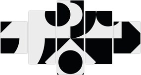 Obraz - Abstrakcja geometryczna N⁰1 (125x70 cm)