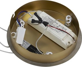 Designerska lampa wisząca złota z 3-stopniową regulacją ściemniania - Organico