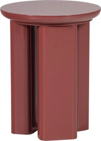 Okrągły stolik z połyskiem ø 40 cm Orivo – WOOOD