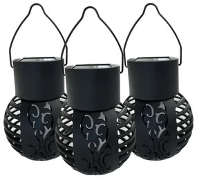 Solarne lampy zewnętrzne zestaw 3 szt. (wysokość 9 cm) – Garden Pleasure
