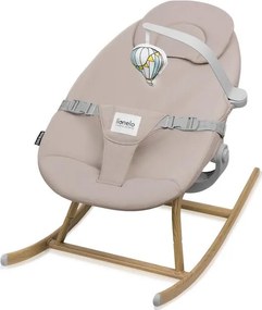 Lionelo - Bujaczek dla dzieci DALIA ROCKER Beige Sand