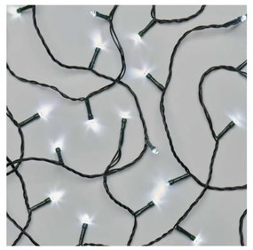 LED Zewnętrzny łańcuch bożonarodzeniowy 120xLED/17m IP44 zimna biel