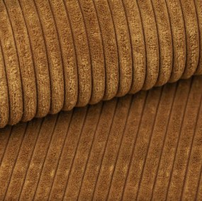 Rozkładany zestaw wypoczynkowy w kształcie U TAVERO 321x140 cm, musztardowy