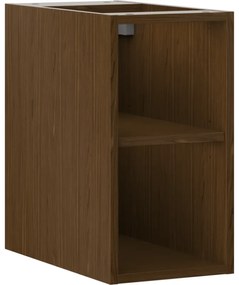 Mexen Box-A szafka otwarta z półką 25 cm, orzech - 91AX2-0250-470-0-86