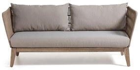 Beżowa sofa 3-osobowa Kave Home Bellano