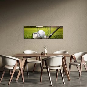 Obraz - Golf (z zegarem) (90x30 cm)