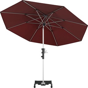 Knirps PHOENIX parasol ogrodowy 315 cm bordowy