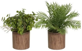 Sztuczne rośliny zestaw 2 szt. (wysokość 22 cm) – Casa Selección
