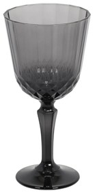 Kieliszek na wino z szarego szkła, 310 ml