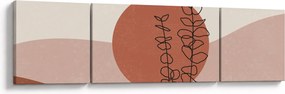 Obraz - Boho leaves N⁰1 (170x50 cm)
