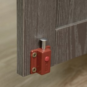 PawHut Buda dla psa z oknem Szara 116x60x87cm Przestronna i komfortowa | Aosom PL