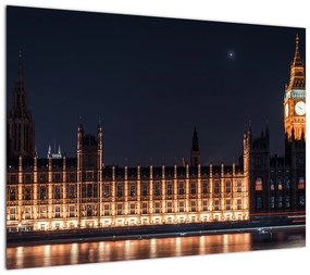 Obraz na szkle Big Bena w Londynie (70x50 cm)