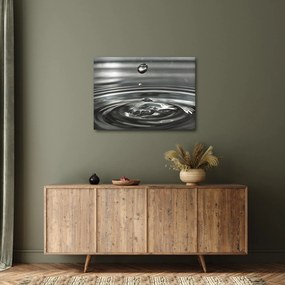 Obraz kropli wody (70x50 cm)