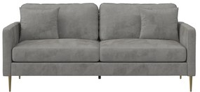 Szara sofa 184 cm Highland – CosmoLiving by Cosmopolitan