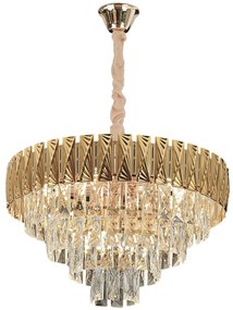 Lampa Wisząca z Kryształami G060-CP 60CM