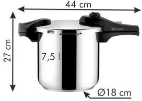 Tescoma Szybkowar BIO EXCLUSIVE+, 7,5 l,