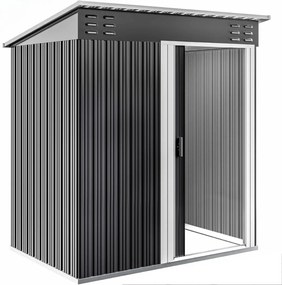 Domek narzędziowy M, 162x86x181 cm, antracytowy Jurhan