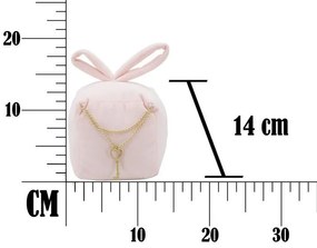 Stoper do drzwi w kolorze rózowym