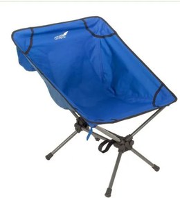 Krzesło kempingowe, niebieskie
