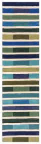 Zielony dywan wełniany 230x60 cm Piano – Flair Rugs