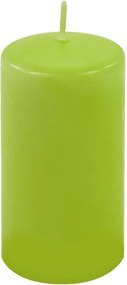 Zestaw świec słupkowych 11,5 cm, Ø 6 cm jasnozielony, 12 szt