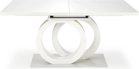 Lakierowany biały stół rozkładany Galardo