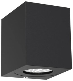 Nordlux - zewnętrzny kinkiet LED CANTO 2xLED/6W/230V IP44 czarny