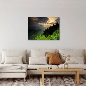 Obraz - zielony górski krajobraz (70x50 cm)