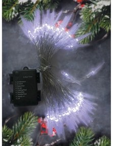 Solight Łańcuch świetlny zewnętrzny z 50 LED sople akrylatowe, 7,5 m