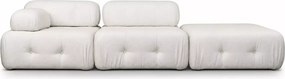 Sofa modułowa Cosy - nowoczesna kanapa z pufą i wygodnym siedziskiem