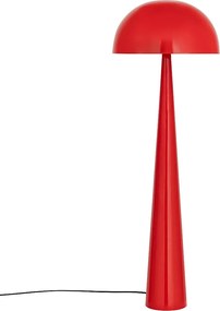 Lampka stołowa grzybek metalowa - Śr. 50 x Wys. 147 cm - Błyszcząca czerwień - RANDALL