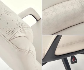 Fotel do gabinetu z ekoskóry Razor Halmar