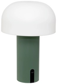 Lampa zewnętrzna, zielony metal, JANY, 22 cm
