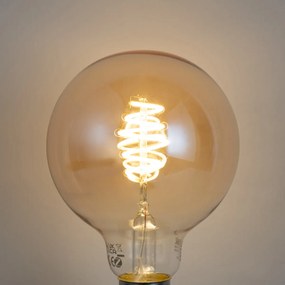 Zestaw 5 Inteligentna ściemniana żarówka LED E27 G95 bursztynowa 4,9W 320lm 2500K
