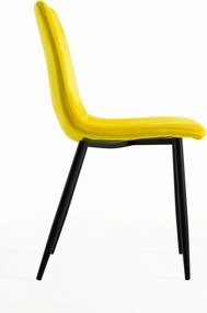 Zestaw 4 Krzese Liny Aksamitne