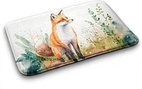 Dywanik łazienkowy antypoślizgowy Dywanik łazienkowy antypoślizgowy Lis Na łące