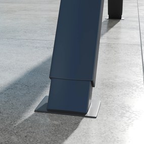 Outsunny Huśtawka Hollywood z regulowanym daszkiem, poduszki siedziska, 2-osobowa do 220kg 150x120x182cm, Kremowy