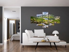 Obraz - Widok na górę Riła (125x70 cm)