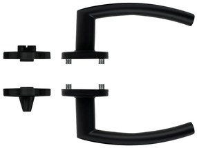 Okucia drzwiowe ze stali nierdzewnej RK.C-FORM. WC.CE