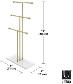 Metalowy stojak na biżuterię Trigem – Umbra