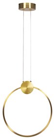LAMPA SUFITOWA WISZĄCA LED APP1394-CP OLD GOLD 30cm