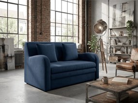 Rozkładana sofa dwuosobowa ARIO NUBE, ciemnoniebieska