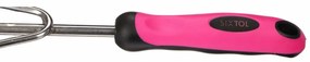 Sixtol Ręczny kultywator GARDEN PINK ONE, stalnierdzewna, 28 cm